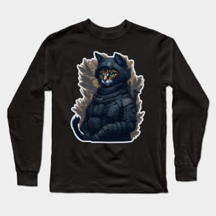 Mecha Cat_017 Long Sleeve T-Shirt